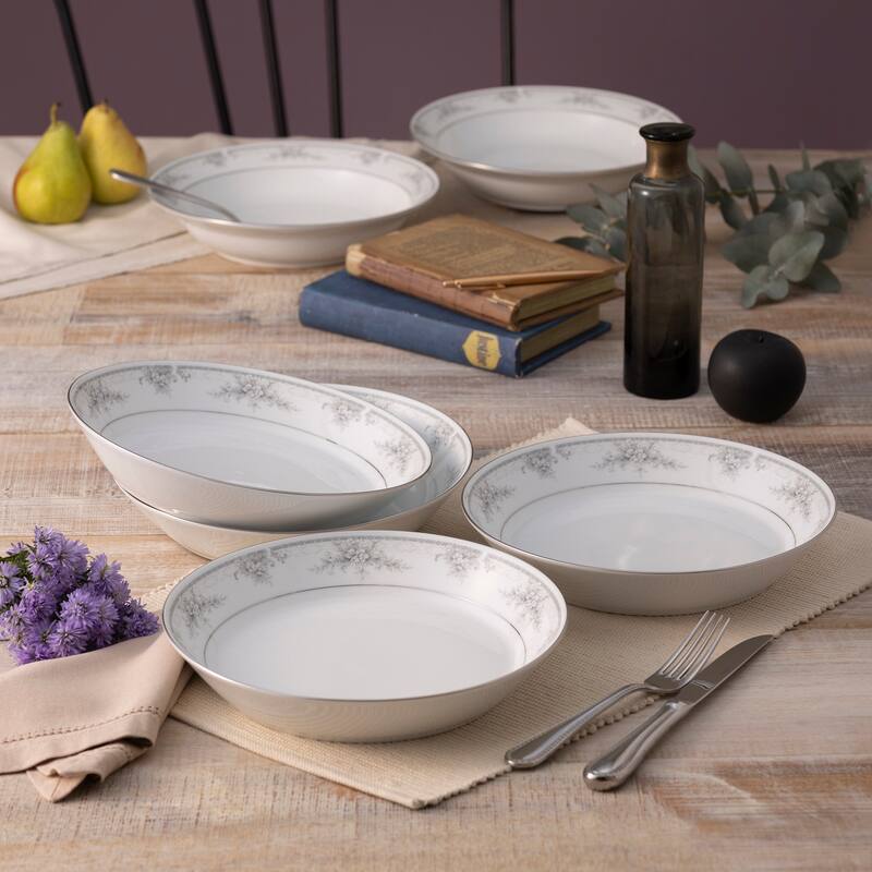 Sweet Leilani Set of 4 Coupe Dinner Bowls, 9-3/4", 43 oz.