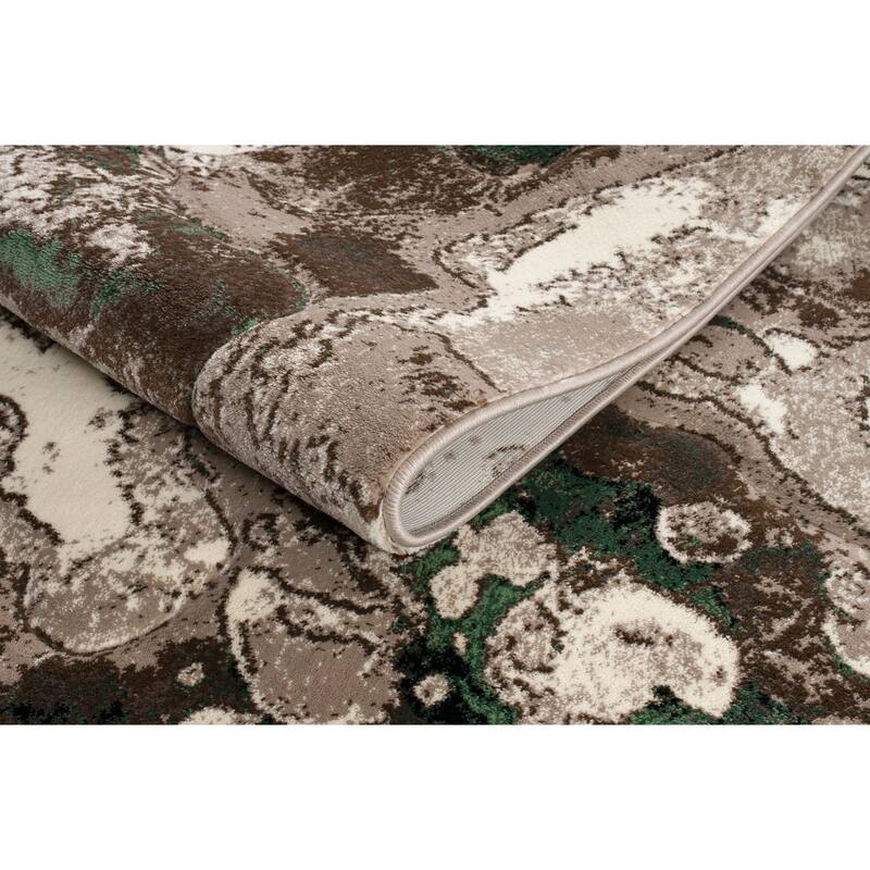 Rhodes Collection Abstract Area Rug