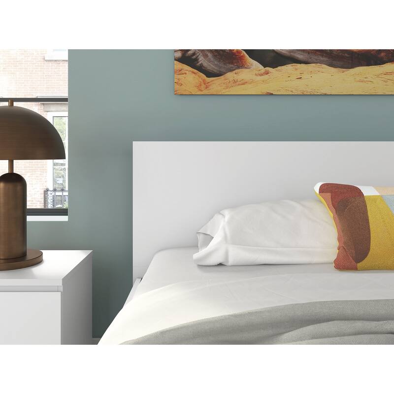 Signature Design by Ashley Onita White King Panel Headboard