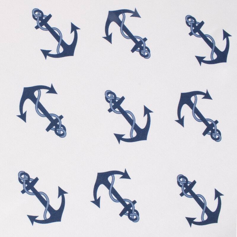 DII Anchors Print Outdoor Table Runner 14x72