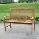 preview thumbnail 3 of 12, Cambridge Casual Leon 6-Piece Teak Patio Extendable Dining Set