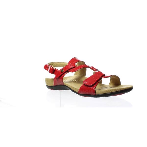 Shop Vionic Womens Rest Paros Red Croc Sandals Size 8 Overstock 28364779