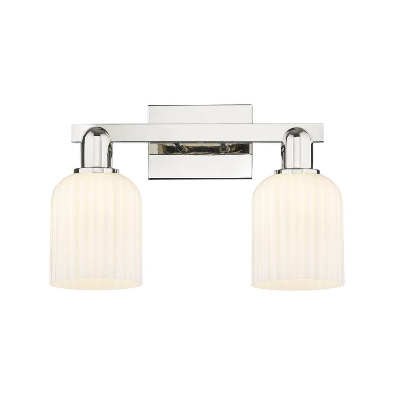 Innovations Lighting Downtown Urban - Bridal Veil - 2 Light 16" Bath Vanity Ligh