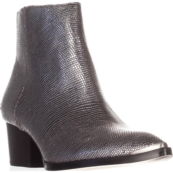 calvin klein silver boots