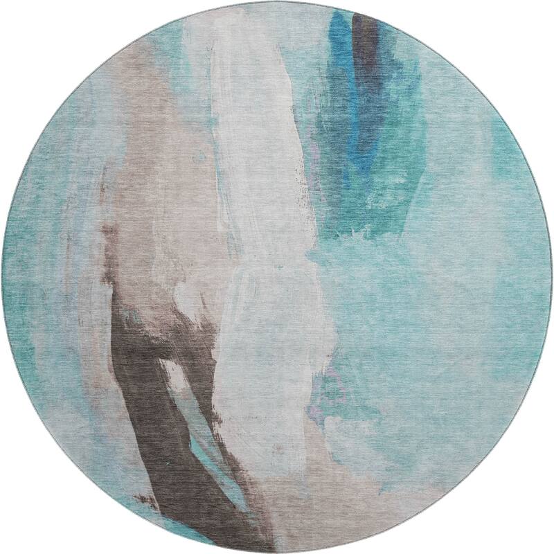 Premium Washable Super Soft Abstract Brushstrokes Mayfield Rug