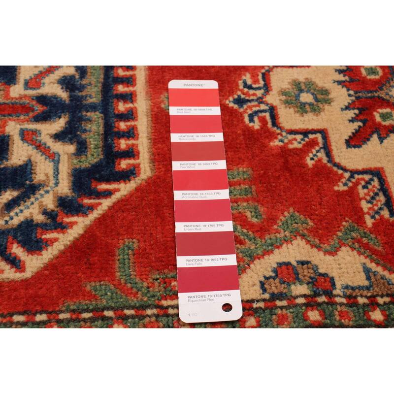 ECARPETGALLERY Hand-knotted Finest Ghazni Red Wool Rug - 2'7 x 9'11