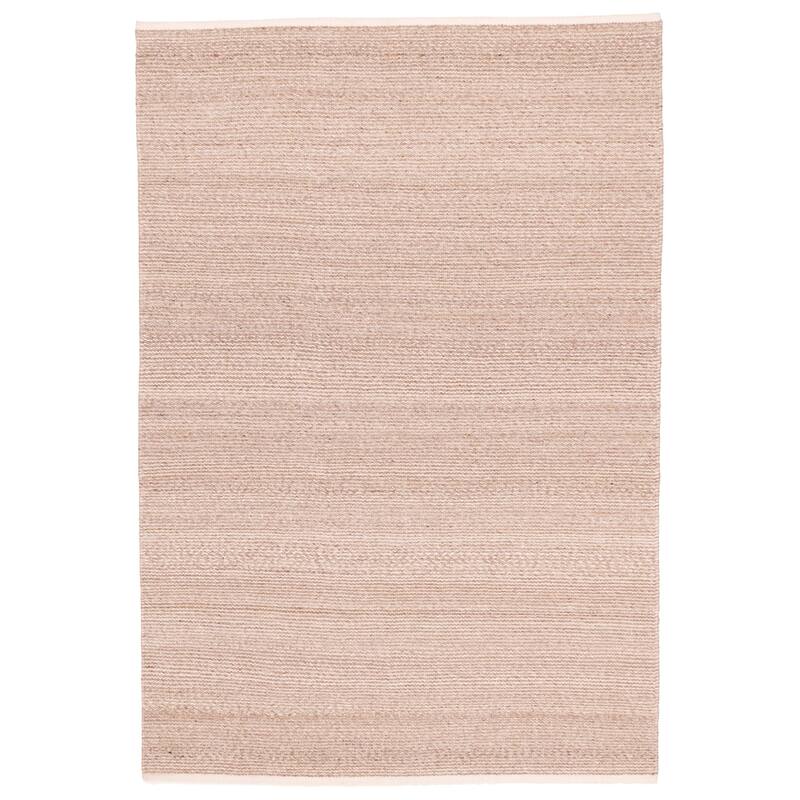 ECARPETGALLERY Flat-Weave Nevada Brown Wool Kilim - 5'3 x 7'9