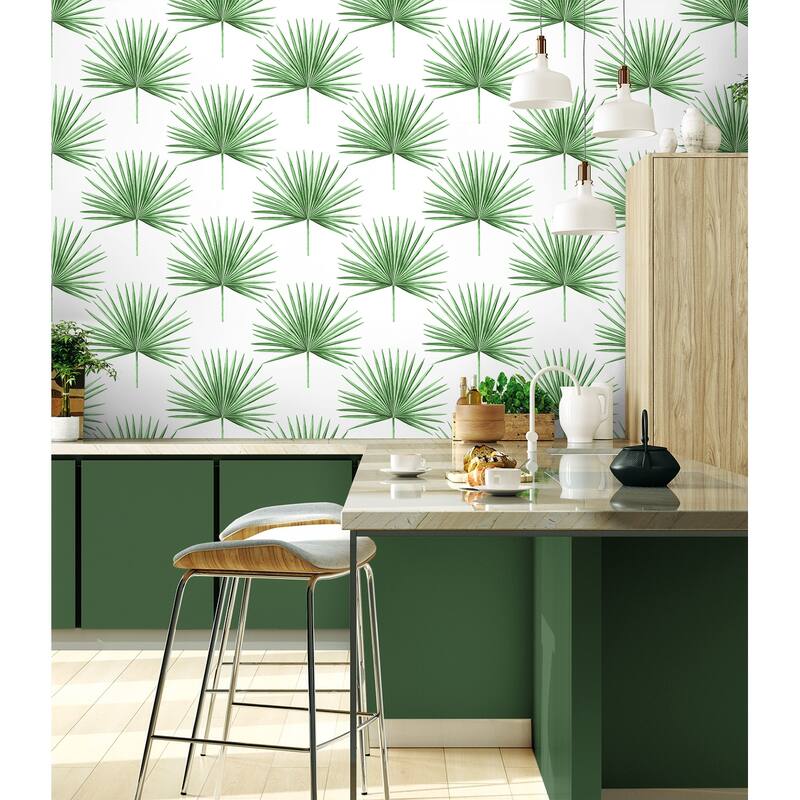 Harry & Grace Pacific Palm Peel and Stick Wallpaper