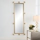 preview thumbnail 2 of 4, Uttermost Balkan Gold Tall Mirror - 28"W x 75"H x 1"D