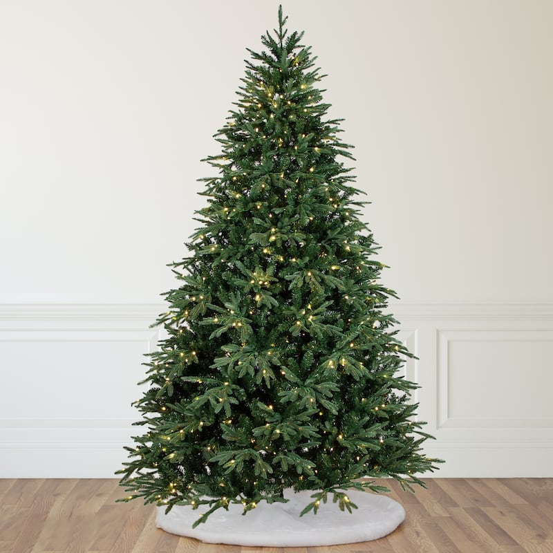 Real Touch™ Pre-Lit Ashburn Pine Artificial Christmas Tree - 12' Warm White LED - over-10-feet