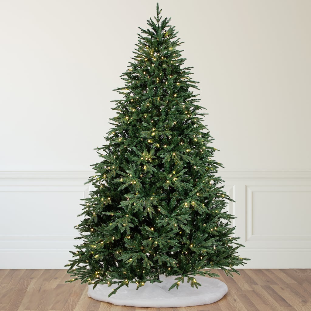 Real Touch™ Pre-Lit Ashburn Pine Artificial Christmas Tree - 12' Warm White LED - over-10-feet