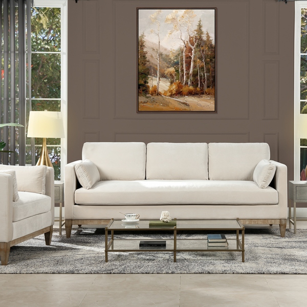 Couch with pillow back deals