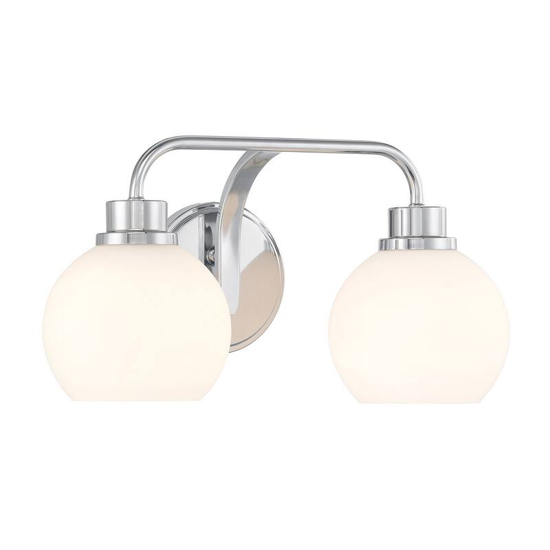2-Light Bathroom Vanity Light By Trade Winds