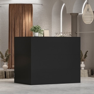 Modern L-Shaped Reception Desk Reception Table Secretary Table Working