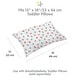 preview thumbnail 11 of 42, BreathableBaby Cotton Percale Pillowcase, For 13" x 18"/33 x 46 cm Toddler Pillow, Prints (2-Pack)