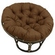 preview thumbnail 2 of 16, 48-inch Indoor/Outdoor Papasan Cushion (Cushion Only) Mocha
