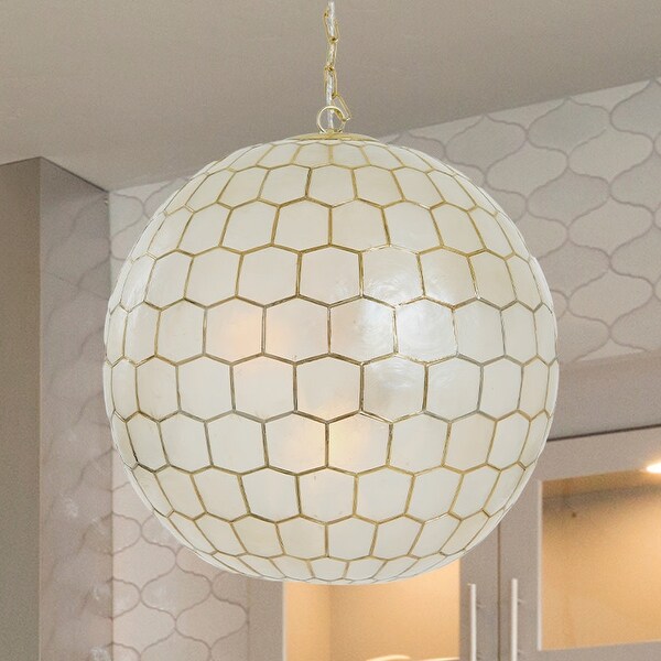 Honeycomb pendant light cheap