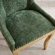 preview thumbnail 68 of 75, GDFStudio - Modern Dining Chair Set with Curved Gold-Plated Legs & Rivet Trim (Set of 2)