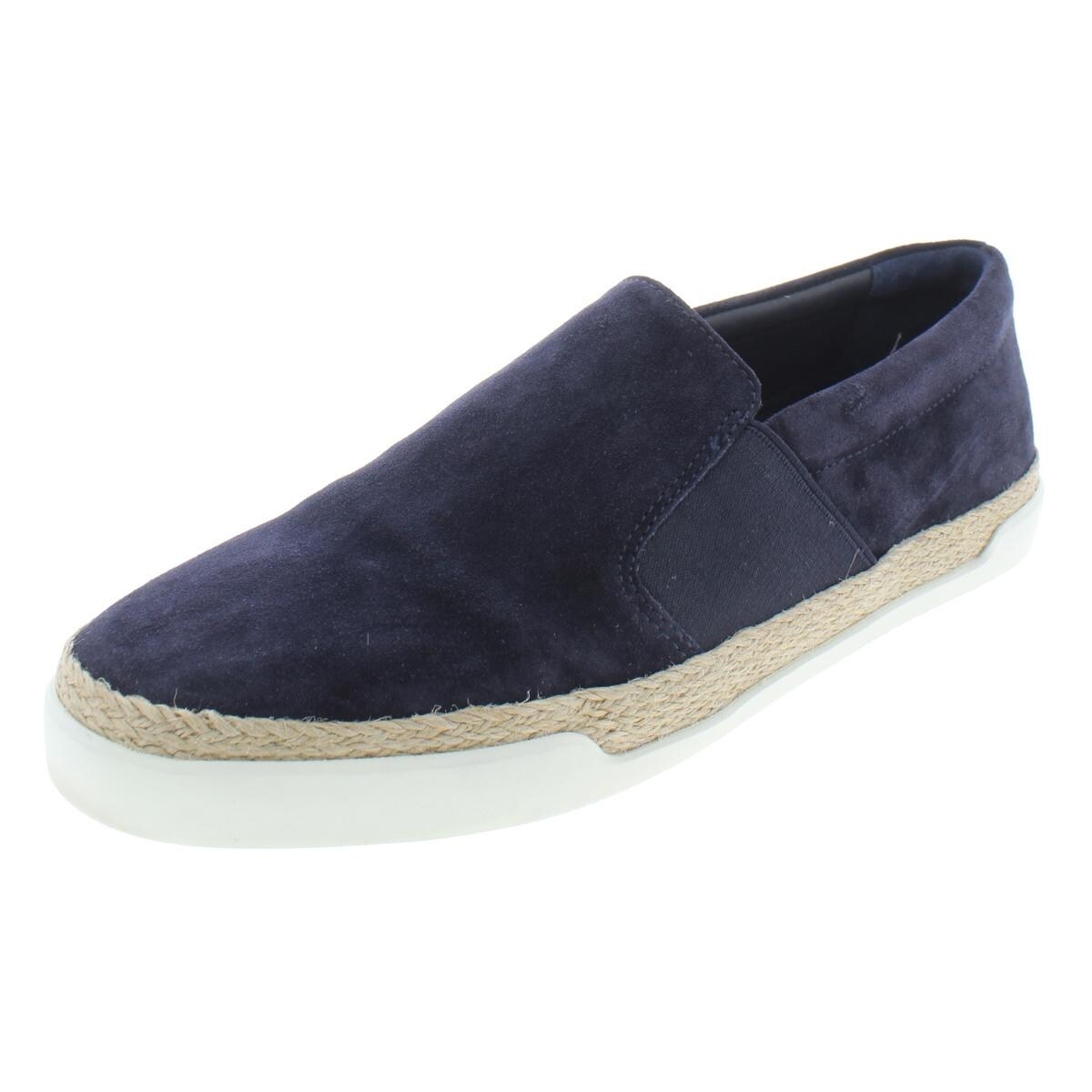 Shop Vince Womens Johan Casual Shoes Suede Slip On Overstock