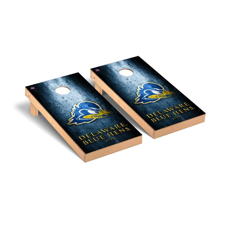 Delaware Blue Hens Museum Cornhole Board Set