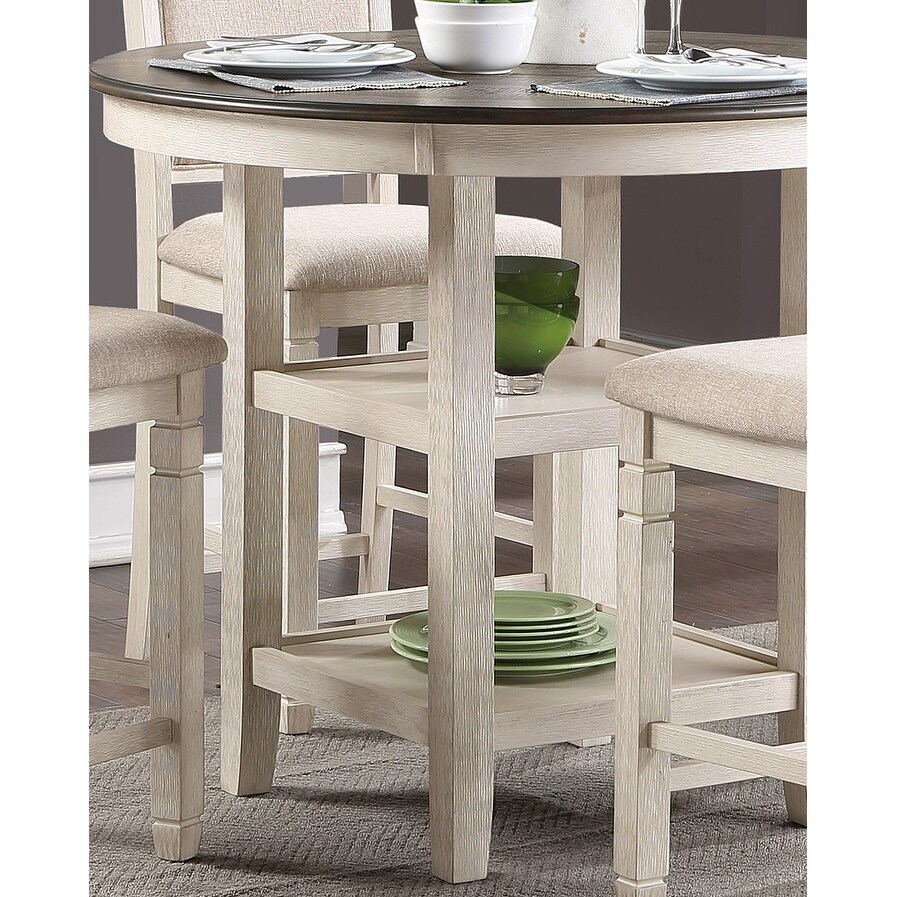 Table with high chairs built in deals