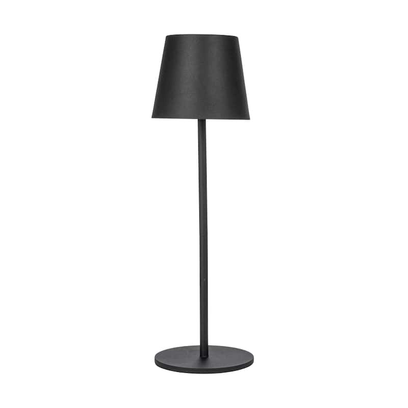 Metal LED Rechargeable Table Lamp - 4.3"L x 4.3"W x 14.5"H