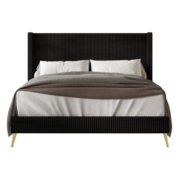 Chester Upholstered Platform Bed On Sale Bed Bath Beyond 36096136