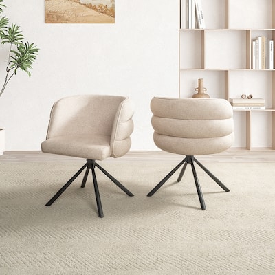 Upholstered Bedroom Chairs with Metal Base