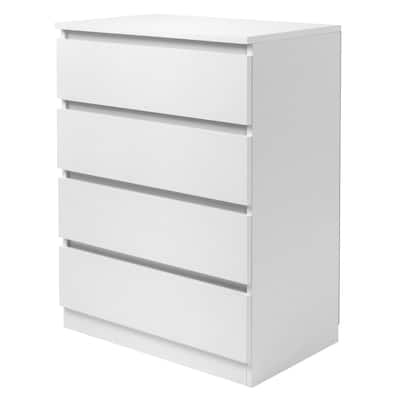 Modern Wooden 4-Drawer Dresser Perfect for Bedroom Living Room or Family Room