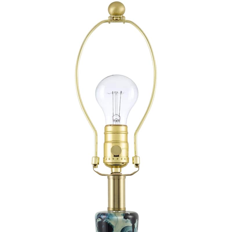 Livabliss Snicarte Traditional Accent Table Lamp - 26"H x 15"W x 15"D