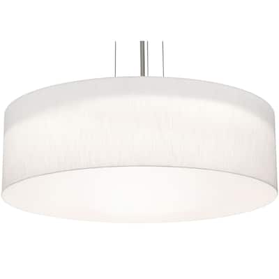 AFX Anton 30'' Medium Base Pendant - Satin Nickel Finish