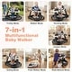 preview thumbnail 8 of 46, Babyjoy 6-in-1 Baby Walker with Canopy, Music, Lights, Speed/Height - See Details