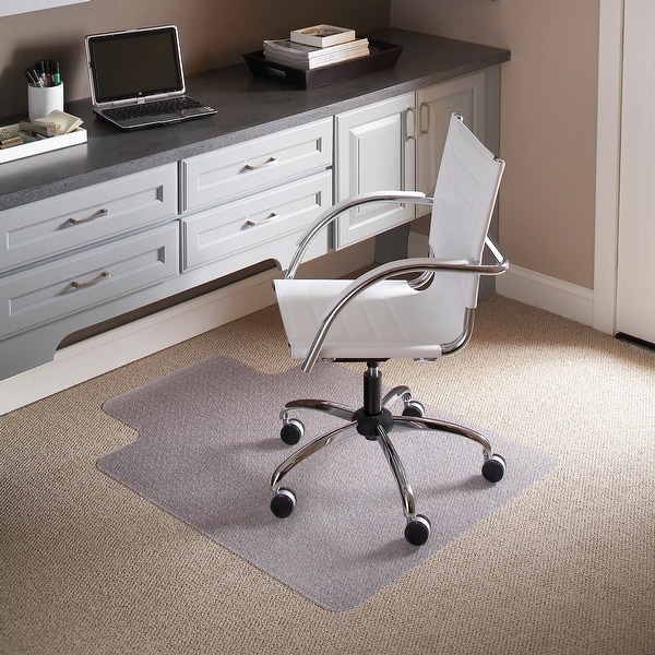 Home Desk Office Chair Floor Mat Protector Pad w/ Nails for Carpet 48''x36'' USA 
