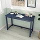preview thumbnail 73 of 77, Max and Lily Simple Desk Blue - 47"