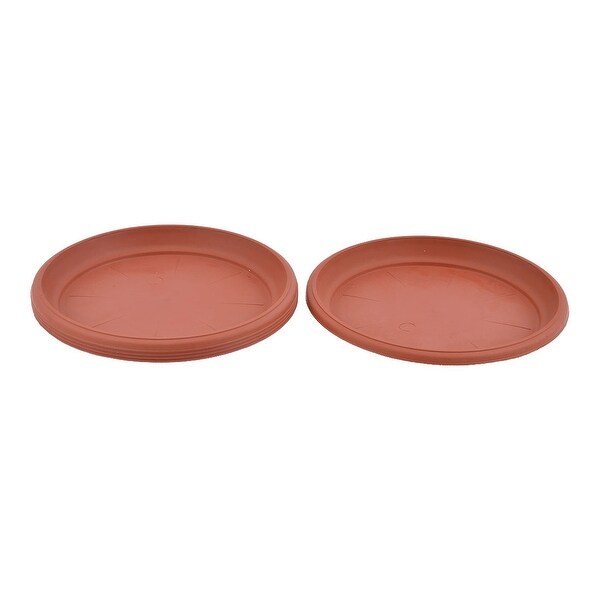 Shop Outdoor Yard Garden Plastic Round Flower Plant Pot Holder Tray