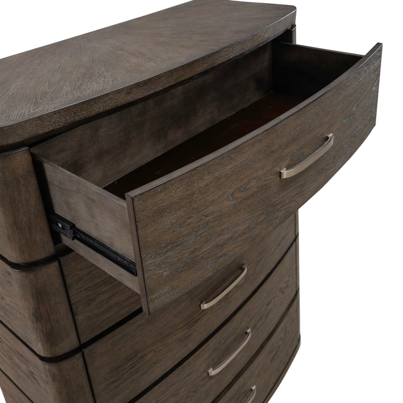 Liberty Furniture Cascade Falls Panel Bed, Dresser & Mirror, Chest, Night Stand - California King, King, Queen