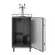 preview thumbnail 7 of 10, EdgeStar 24 Inch Wide Triple Tap Kegerator for Full Size Kegs with