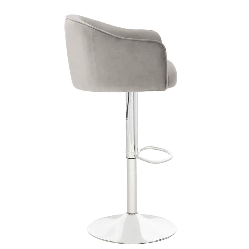 SAFAVIEH Couture Hedviga Adjustable 35-inch Bar Stool - 21Wx21Dx44H