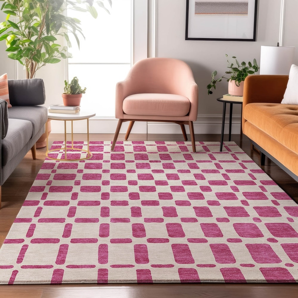 Premium Washable Super Soft Modern Hope Mayfield Rug