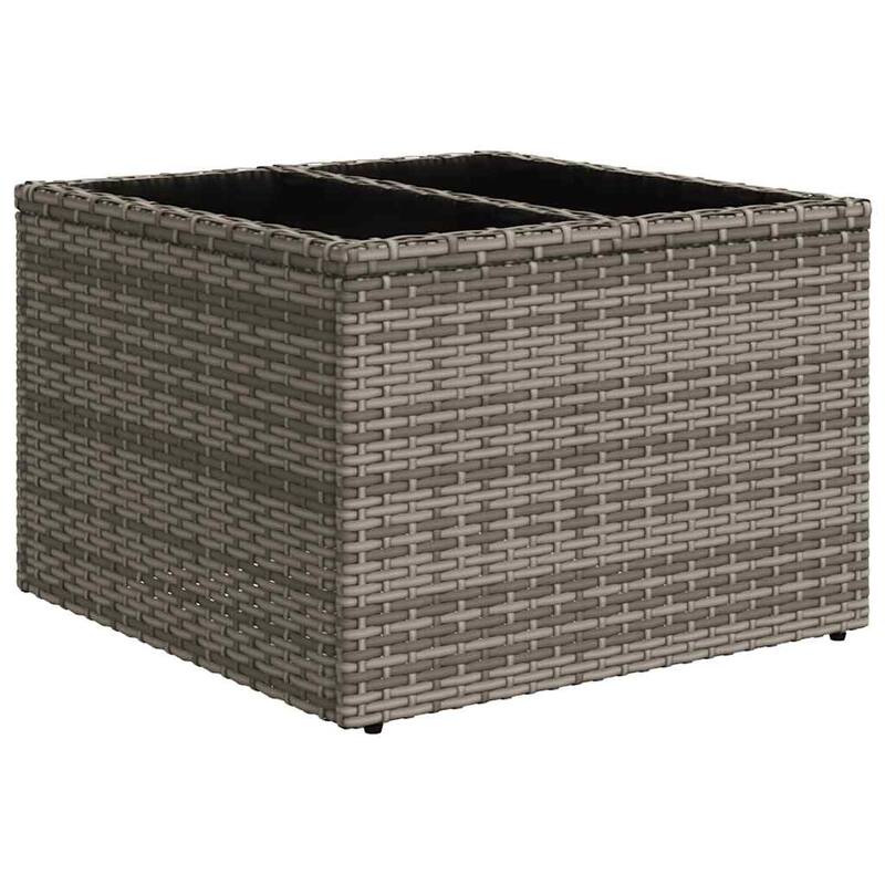 vidaXL 11 Piece Patio Sofa Set with Cushions Poly Rattan (US only)