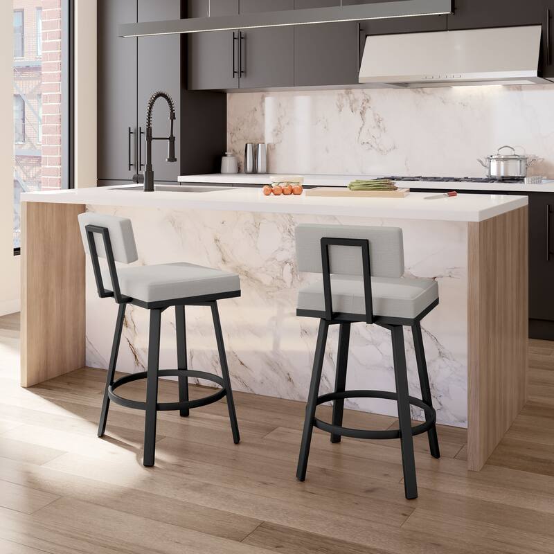 Amisco Staten Swivel Counter & Bar Stool
