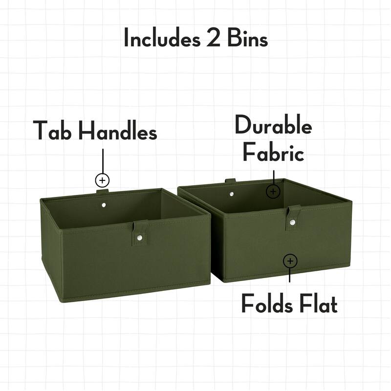 RiverRidge Kids 4-Tier 13in Ladder Shelf Toy Organizer with 3 Open Display Shelves - White with Two 5" Fabric Bins