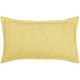 preview thumbnail 65 of 80, Better Trends Ashton Collection in Medallion Design 100% Cotton Tufted Unique Luxurious Machine Washable Tumble Dry Yellow - King Sham
