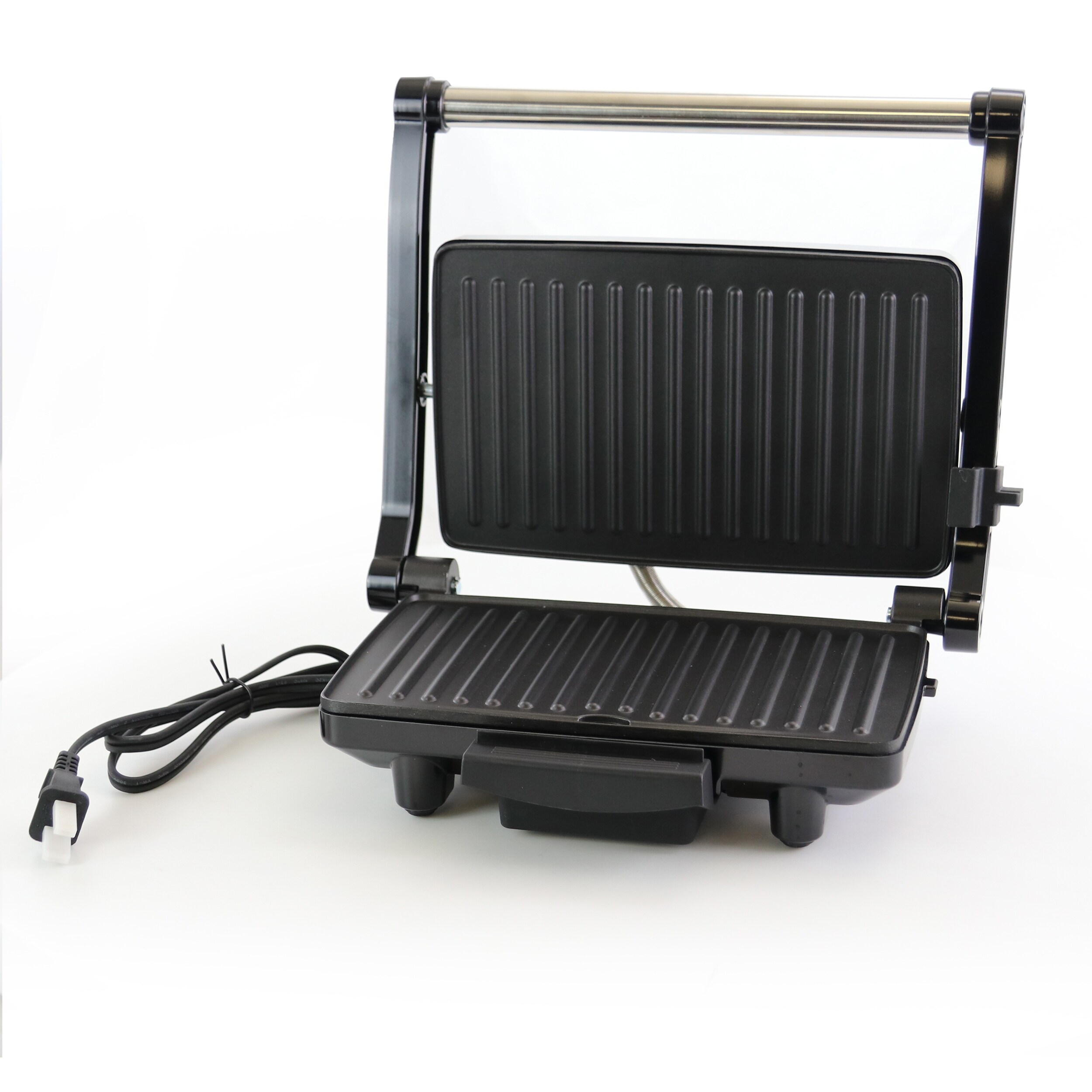 Chef Buddy Panini Press Grill And Gourmet Sandwich Maker - Black