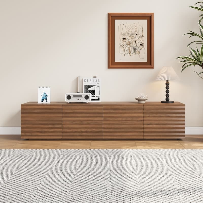 70.87" Mid Century Modern TV Stand for Living Room
