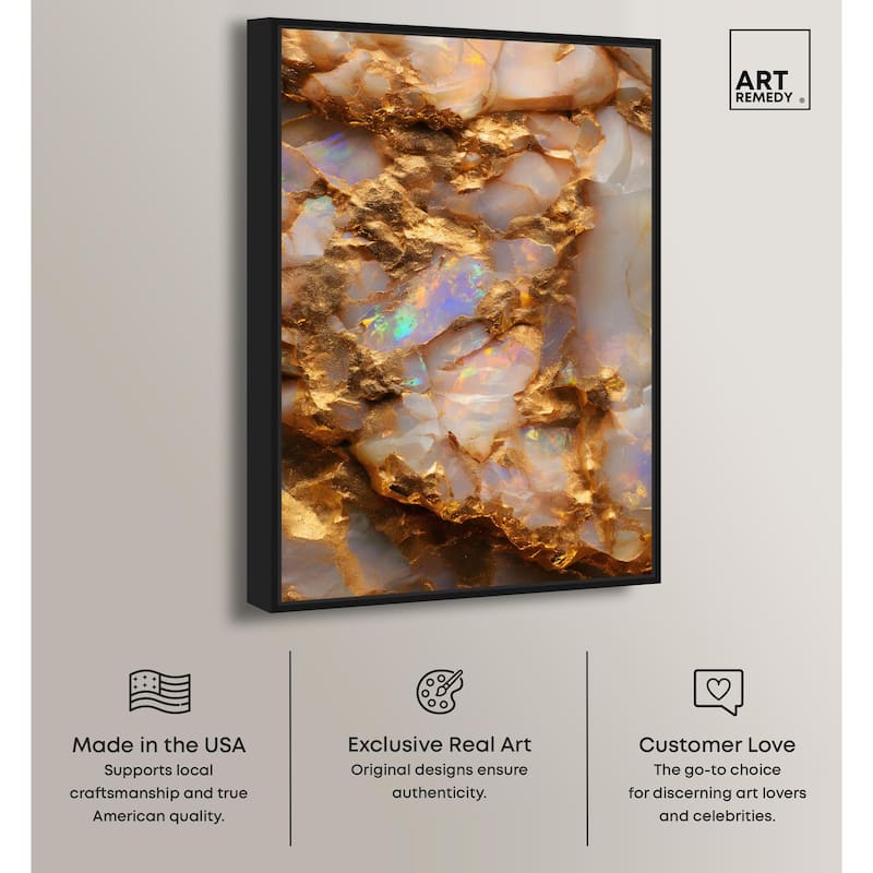 Mythic Gleam Canvas by Art Remedy