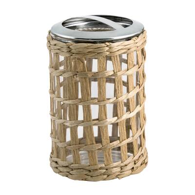 Basketry Toothbrush Holder Natural - Toothbrush Holder
