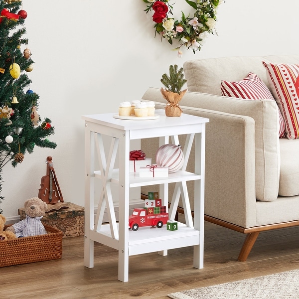 ニューダンガンロンパV3 The Neworder Table Ataucjin Nightstand with Drawers Light Wood Bedside Table