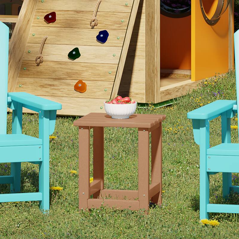 Laguna Kids Outdoor Poly Adirondack Side Table