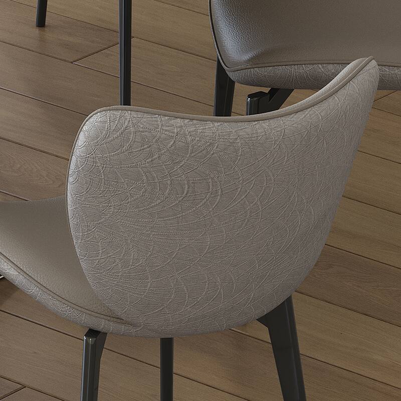 Upholstery Dining Chairs Set of 2 - Grey
